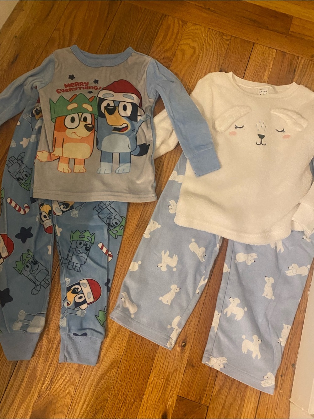 4T warm fleece pajamas